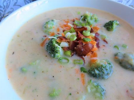 Cheddar, Broccoli & Potato Chowder