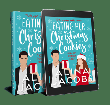 Book Review  – Eating Her Christmas Cookies: A Holiday Romantic Comedy (Frost Brothers Book 1) By Alina Jacobs