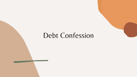 Starting A Debt Free Journey – Debt Confessions