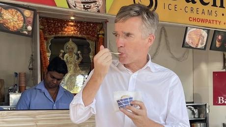 British High Commissioner Enjoys Mumbais Sandwich And Chilli Ice Cream, Shares Pic