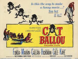 #2,891. Cat Ballou (1965) - Jane Fonda Triple Feature