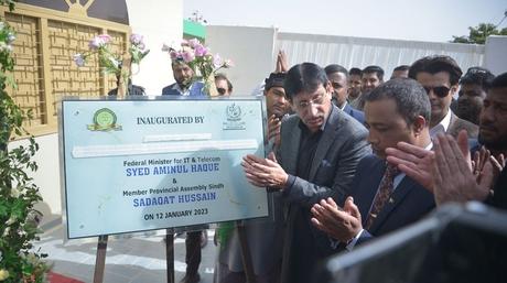 Nation’s First Digital School Opened by the Federal IT Minister.