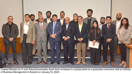 Federal Minister for IT and Telecommunication Syed Amin-ul-Haque encouraged young graduates especially women to become techpreneurs or launch startups in Pakistan