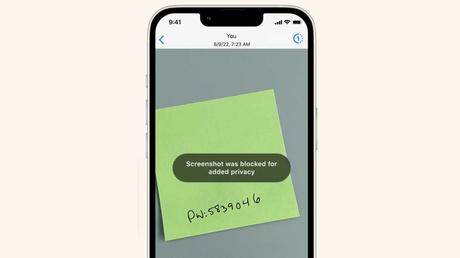 WhatsApp privacy features screenshot blocking