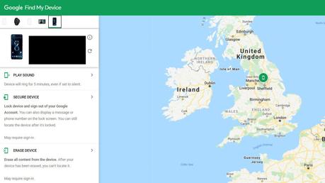 Google Find Device