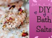Valentine Gifts with Essential Oils: Bath Salts