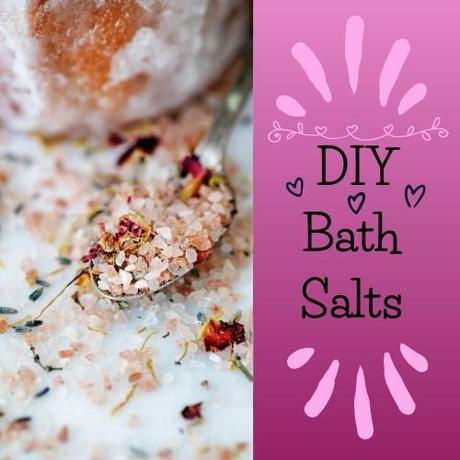 DIY Valentine Gifts with Essential Oils: Bath Salts