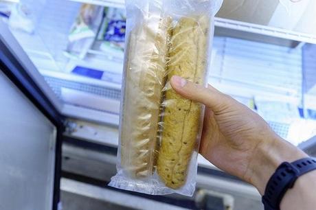 bread in the fridge