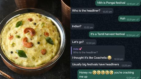 Twitter Users Friend Confuses Pongal With Music Fest. Internet Reacts