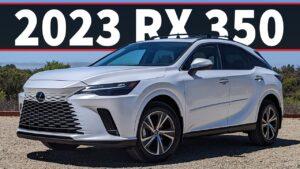 Review of Lexus RX 350 F Sport 2023