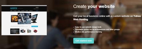 yahoo hosting review website builder tool