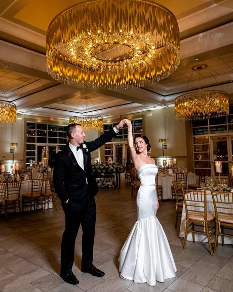 best wedding venues in new jersey aisle indoor bride groom