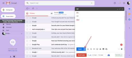 How to Schedule an Email in Gmail to Send Later schedule email outlook