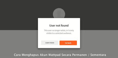 How to Delete a Wattpad Account Permanently / Temporarily (Work)