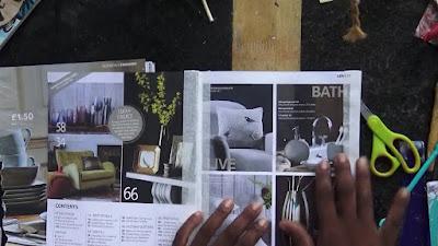 Creating a Recycled Art Journal - Use those Catalogues!