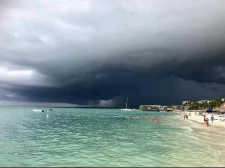 Aruba Rainfall In July