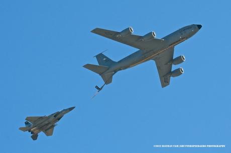 Boeing KC-135R Stratotanker, McDonnell Douglas F-15C Eagle