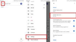 How to add signature in Gmail