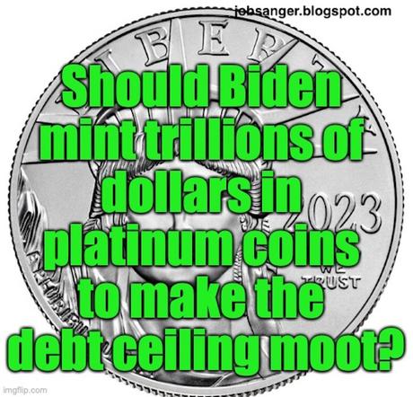 Minting Platinum Coins Would Avoid The Debt Ceiling Crisis