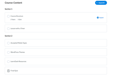 Learndash course creation Learndash course creation