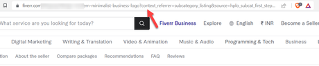 fiverr gig url