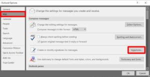 How to make a signature in outlook