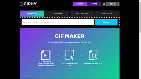 Make a GIF from a Video. 1PNG