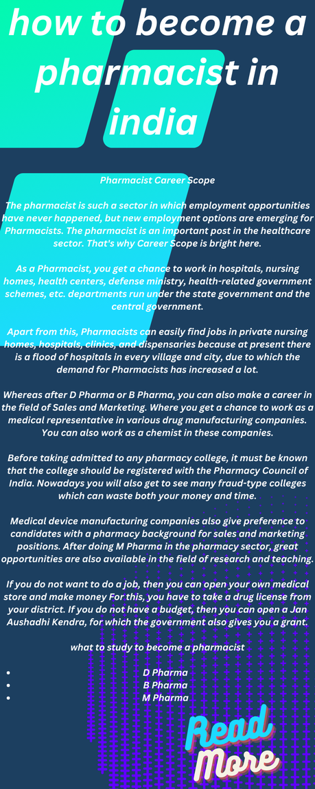 how to become a pharmacist how to become a pharmacist