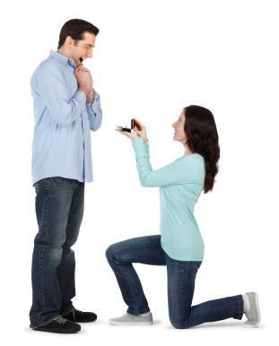 Why don't girls propose to guys?