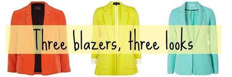 Button up, it's blazer time.