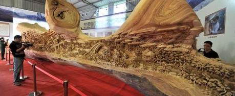 Four Years in the Making: Worlds Longest Continuous Wood Sculpture