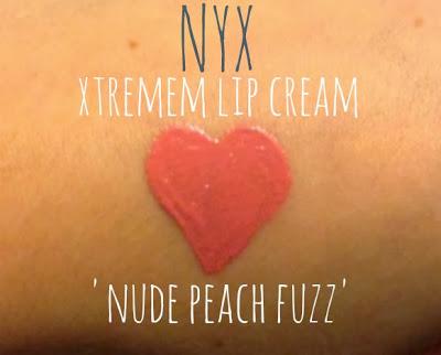 NYX Xtreme Lip Cream 'Nude Peach Fuzz'