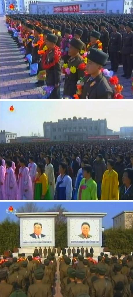 3rd Anniversary of Yo’np’yo’ng Island Artillery Incident Views of a 23 November 2013 meeting in Kangryo'ng County, South Hwanghae Province marking the 3rd anniversary of the Yo'np'yo'ng Island artillery incident (Photos: KCTV screen grab).