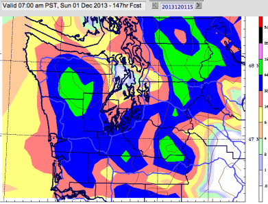 Snow forecast Sunday Morning