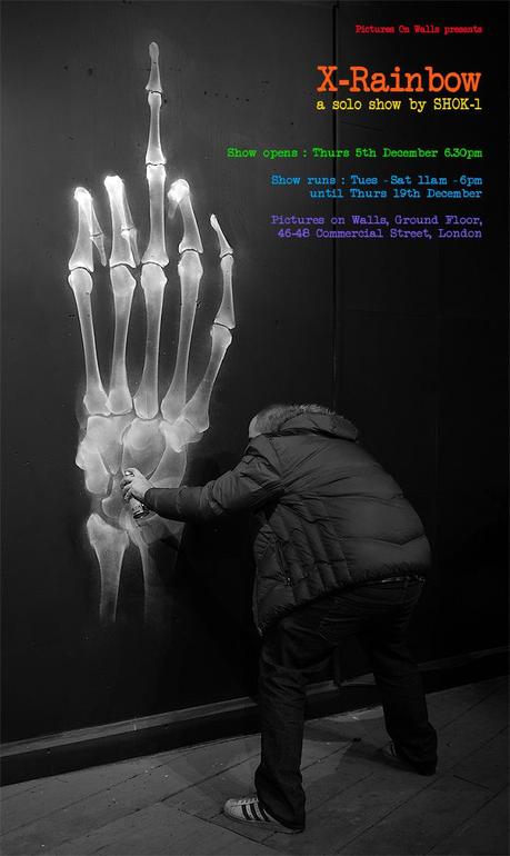 shok flyer Pictures on Walls presents   SHOK 1   X Rainbow