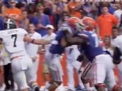 University Florida Football Bros Block Each Other During Saturday’s Loss Versus Georgia Southern