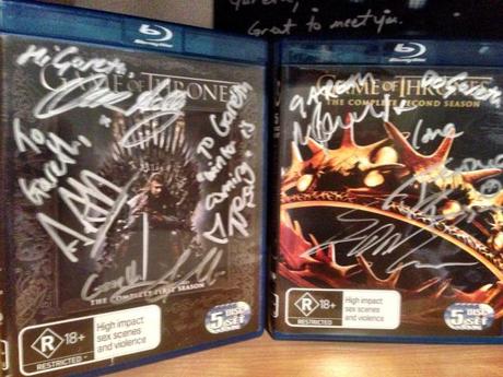 Game of Thrones signed House of Geekery