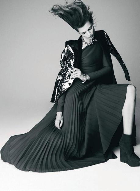 Bette Franke for Harper’s Bazaar Spain December 2013 Bette Franke by Nagi Sakai for Harper's Bazaar Spain December 2013
