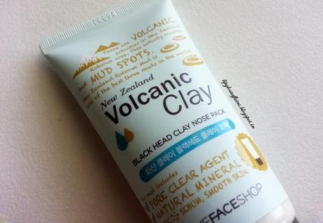 ♥ Review : TheFaceShop New Zealand Volcanic Clay Blackhead Clay Nose Pack ♥