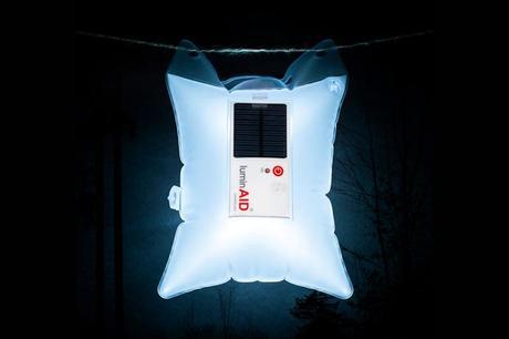 LuminAID Inflatable Bag Light