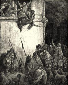 Death of Jezebel, Gustave Dore