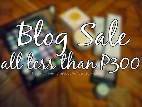 Blog Sale – items are less than Php300