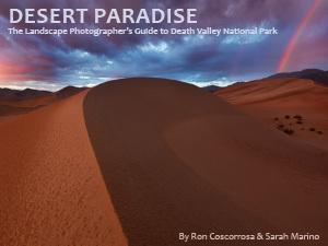 Desert Paradise, landscape photography, Death Valley National Park, Guide, ebook