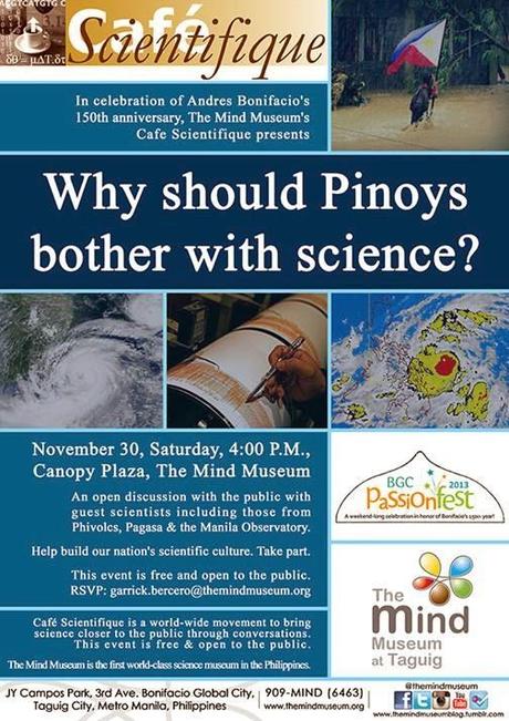 Why Should Pinoys Bother with Science?