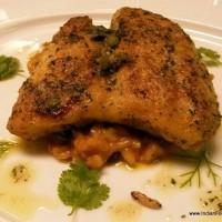 Pan Seared John Dory with Sunflower Risotto