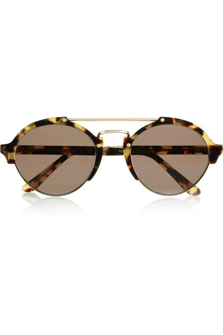 ILLESTEVA Milan II round-frame acetate and metal sunglasses €300