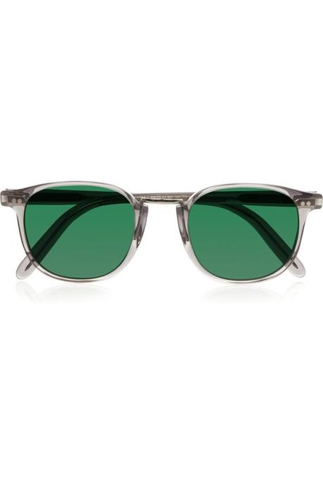 CUTLER AND GROSS Round-frame acetate and metal sunglasses €365.80