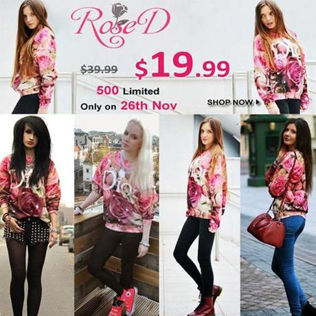 Rose D Sweatshirt