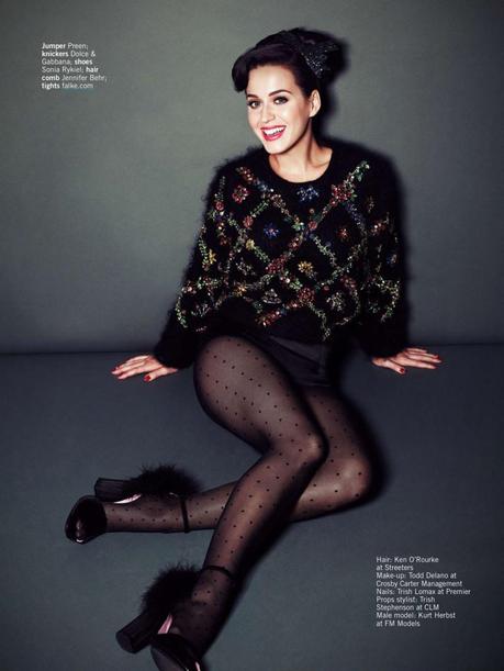 Katy Perry by Simon Emmett for Glamour UK December 2013 