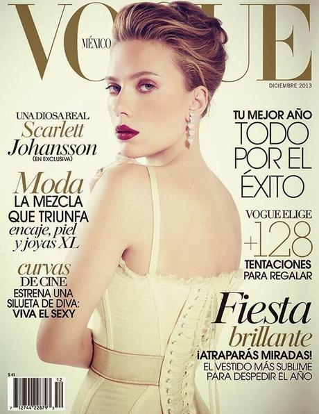 Scarlett Johansson by Sofia Sanchez & Mauro Mongiello for Vogue Mexico December 2013 